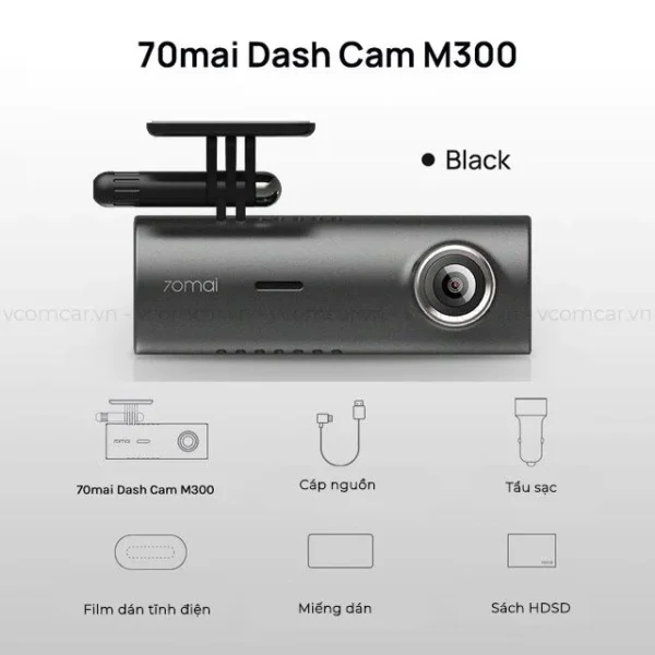 70mai M300 Dash Cam 1296P Ultra HD 70mai DVR Xe T M i M uno S.jpg