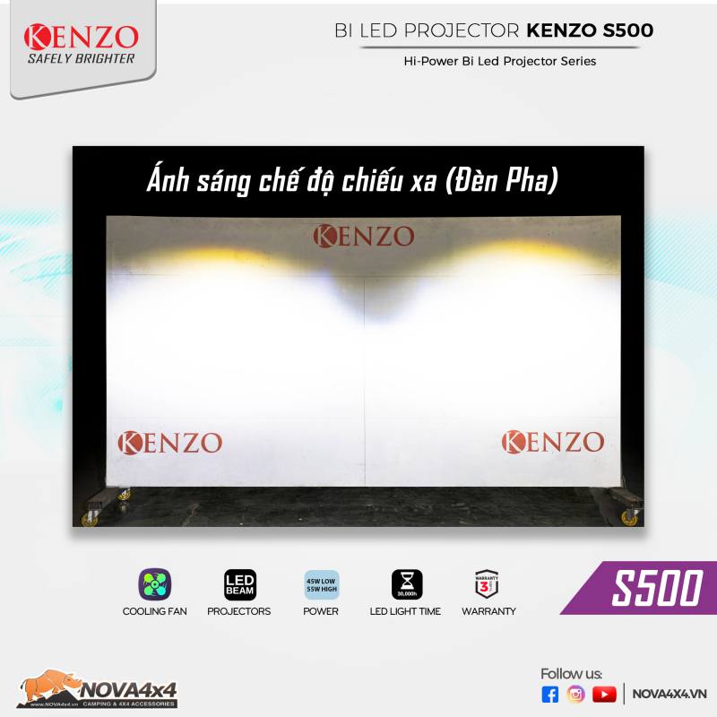 Bi Led Kenzo S500